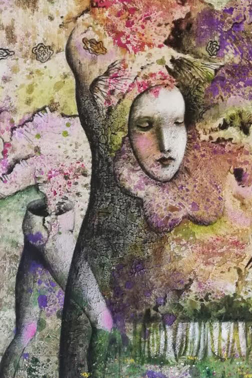 Octavia Monaco, Plenilunio, particolare
