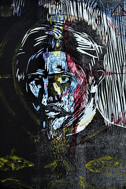 Kristian Zara-D15 Mixed mdeia 30x21cm 2018