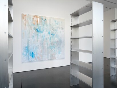 Heimo Zobernig, exhibition view. Courtesy of Galerie Nagel Draxler