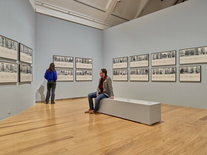 Hans Haacke, Ausstellungsansicht. Mit freundlicher Genehmigung der SCHIRN