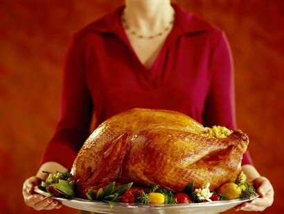 El pavo nunca falta en las cenas de Navidad
