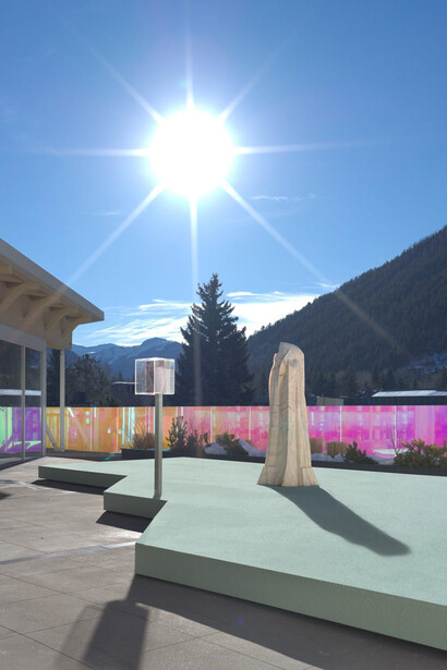 Shahryar Nashat, Raw is the red, exhibition view. Courtesy of Aspen Art Museum