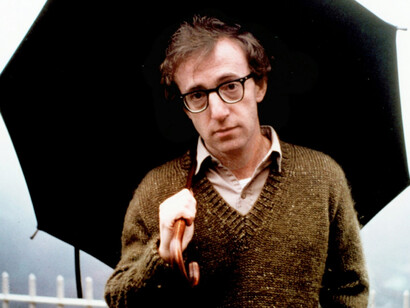 Woody Allen na chuva