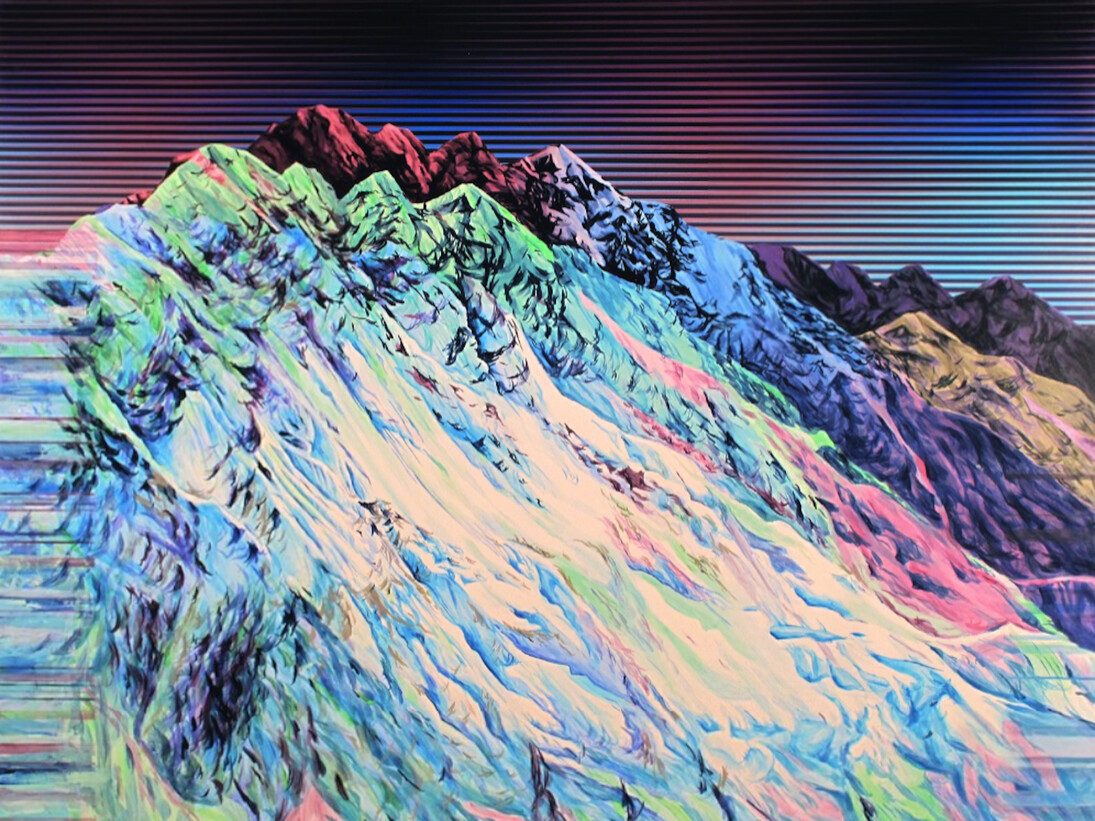 Adam Friedman, HyperNormal Meridian, 2017. Courtesy of Cordesa