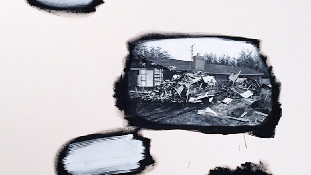 William Binnie, Childhood Bedroom, 2017. Courtesy of LMAKgallery