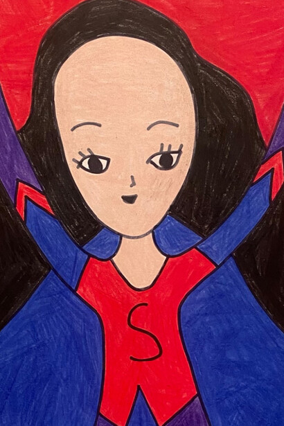 Jenny Chan, Super Girl, 2024. Courtesy of Fountain House Gallery