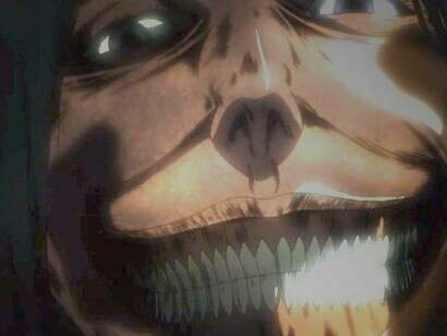 A titan from Attack On Titan