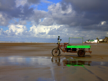 Cloudscape and the green