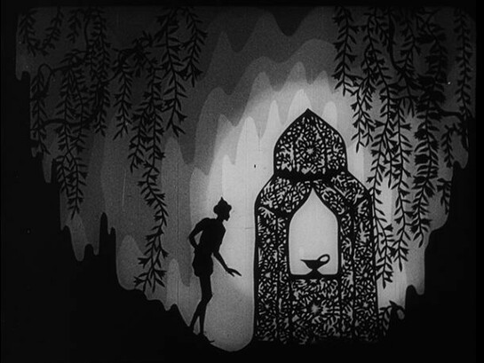 Lotte Reiniger. The Adventures of Prince Achmed (film still), 1926. 35mm black-and-white film, silent, 65minutes. BFI National Archive