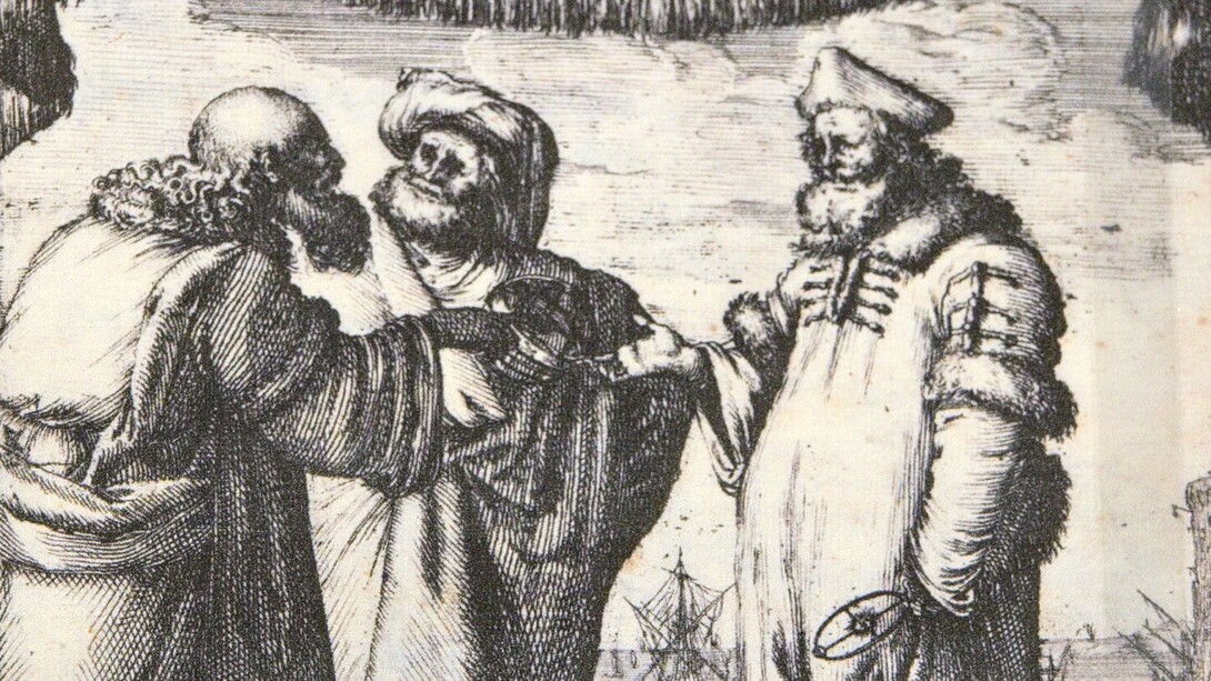 Galileo Galilei, "Dialogo sopra i due massimi sistemi del mondo", 218 x 156 mm, facsimile (2010), Museo Galileo, Firenze. (Originale: 1632, Firenze, Museo Galileo, MED 1190.)