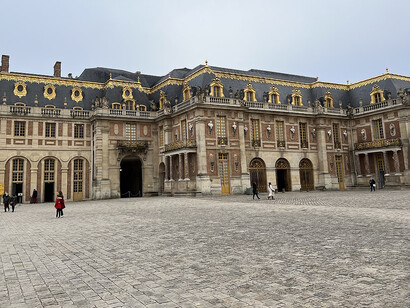 Palacio de Versalles, Francia. La monarquía concentra el poder en una figura que se presenta como encarnación de la unidad del pueblo