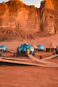 Camping site at Wadi Rum, Jordan