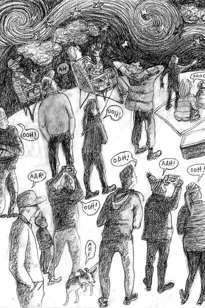 Deb Lucke, The year of the rat. Courtesy of Ethan Cohen Gallery 