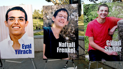 Eyal Yifrach, Gilad Shaar and Naftali Frankel