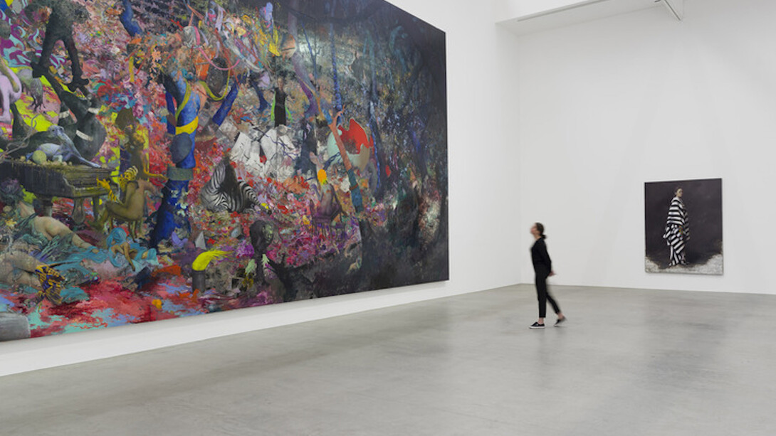Jonas Burgert, Exhibition view. Courtesy of Blain|Southern
