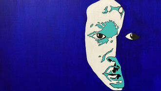 Niño de Mozambique, pintura de Rodrigo Gonçalves