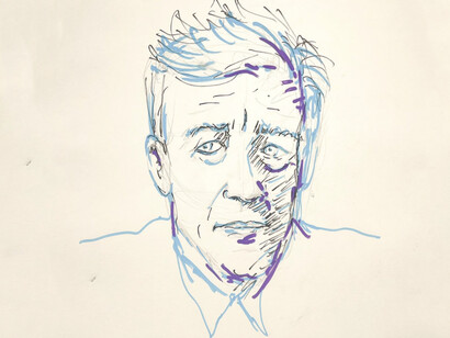 Joan Bofill, David Lynch portrait. Courtesy of Joan Bofill 