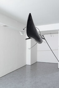 Gilberto Zorio - Canoa Aggettante, 2016, Courtesy Galleria de' Foscherari
