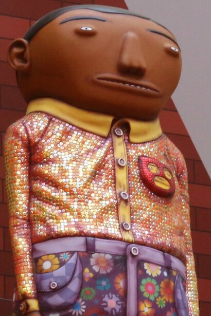 Esculturas en la exposición "Os Gemeos en la Pinacoteca", Pinacoteca del Estado de San Pablo, San Pablo, Brasil, 2020