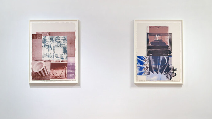 Robert Rauschenberg. Courtesy of Gemini G.E.L.