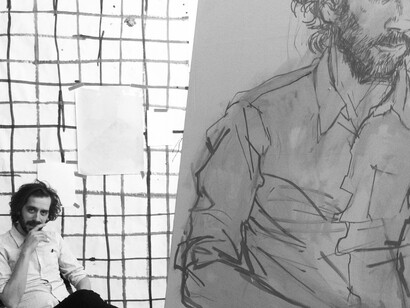 Hope Gangloff, retrato de Yuri Masnyj, en curso