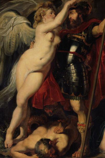 Peter Paul Rubens, Der Tugendheld von der Siegesgöttin bekrönt (um 1615/16)