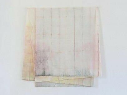 Pan 1, encre et pigment sur papier replié, 2015,160x150cm