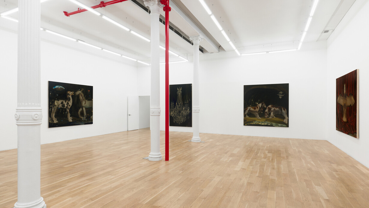 Rae Klein, Second face, exhibition view. Courtesy of Nidocim Gallery
