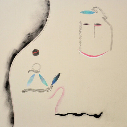As we gather. Courtesy of Flatland Gallery 