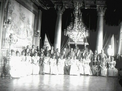 Joël Andrianomearisoa: Last Year in Antananarivo, Exhibition view. Courtesy of Tyburn Gallery