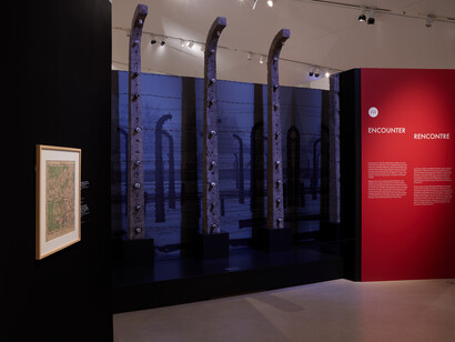 Auschwitz. Not long ago. Not far away, exhibition view. Courtesy of ROM