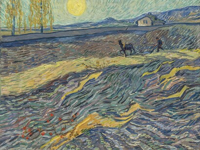 Vincent Van Gogh, Laboureur dans un champ