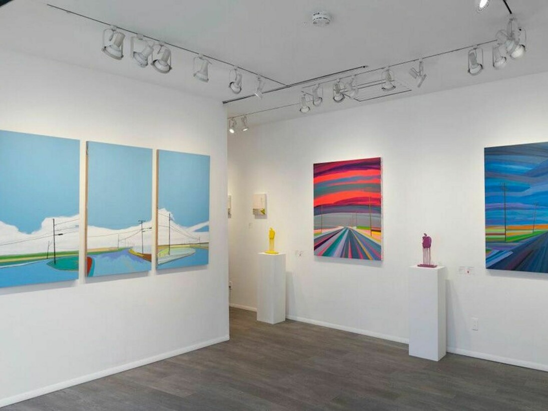 Mohawk Trail, Exhibition view. Courtesy of Roman Fine Art