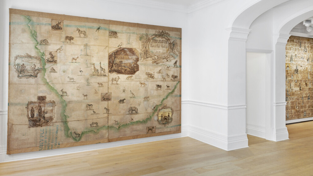 Made Routes. Courtesy of Richard Saltoun Gallery