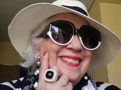 La poetessa milanese Paola Cavanna 