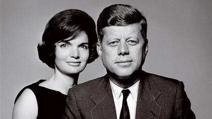 President John F. Kennedy and First Lady Jacqueline Kennedy, USA