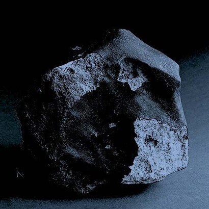 Fragmento de meteorito recuperado en el Sahara Occidental