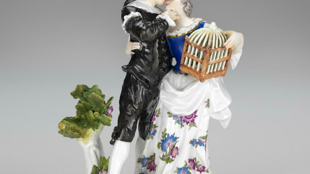 Eighteenth-Century Porcelain Sculpture. Courtesy of NGV