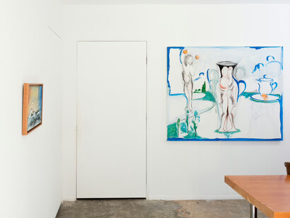 George Nelson Preston, The four moments of the sun, exhibition view. Courtesy of Nina Johnson Gallery