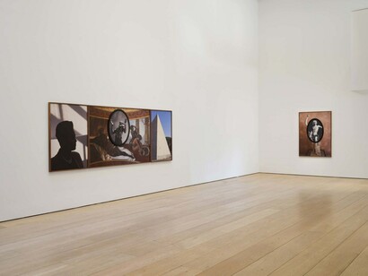 Todd Gray, While angels gaze, exhibition view. Courtesy of Lehmann Maupin