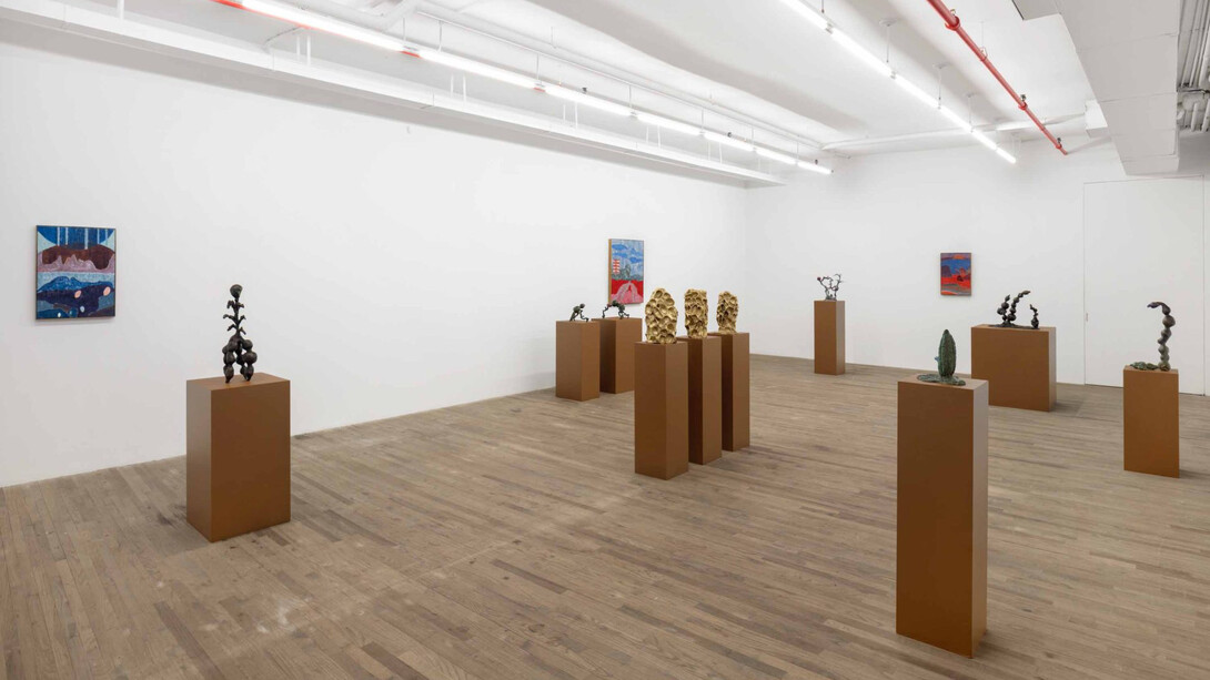 Diambe, honey honey honey, exhibition view. Courtesy of kaufmann repetto