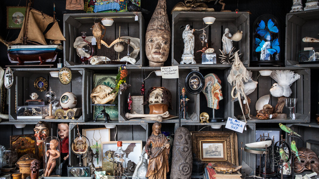 Manderlier, Foire de Chatou Antiquities Brocante, Marseille. Crédit Sébastien Siraudeau