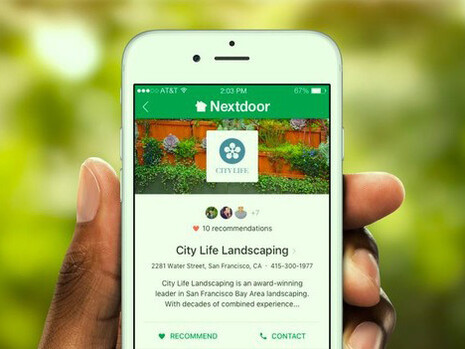 En Nextdoor se pueden vender objetos y buscar información de pisos que están a la venta