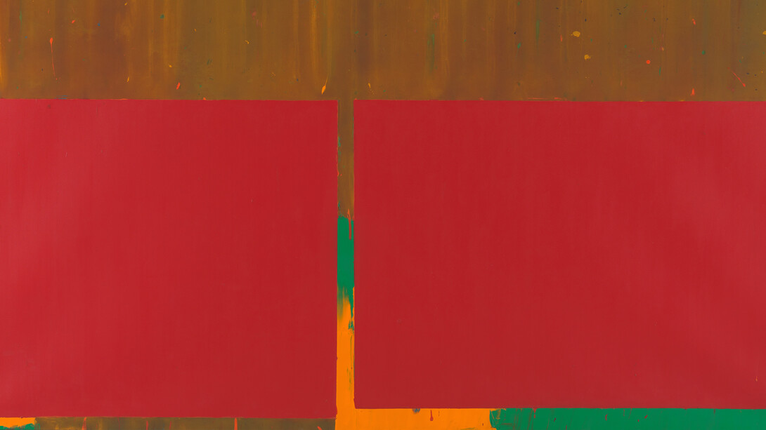 17.3.69 78 x 144 ins Acrylic on canvas CR Tate Gallery Public Collection
