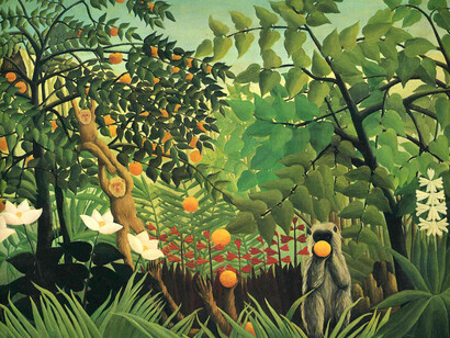 Henri Rousseau- Paisaje exótico