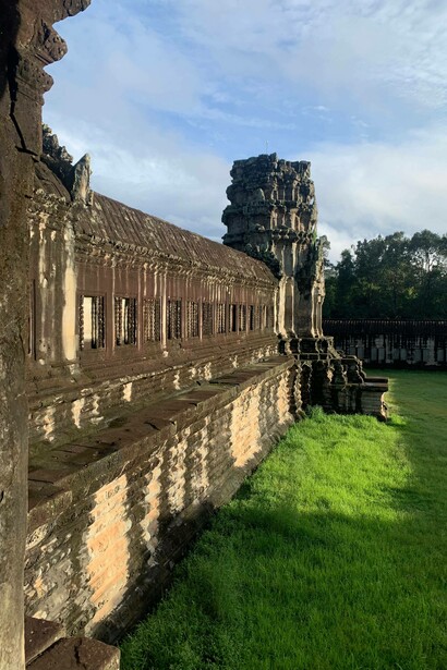 Mura delle rovine di Angkor Wat, Cambogia