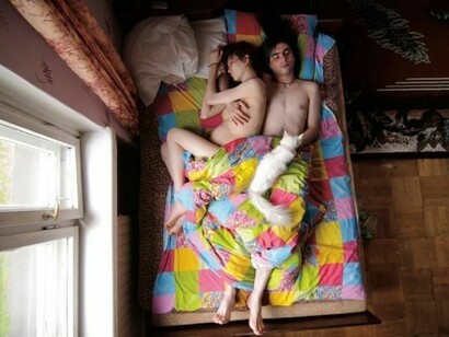 Jana Romanova, _Waiting_ (2009-2012). Exhibition _She Loves me, She loves me no_t, Mosteiro de Tibães, curator de Rui Prata, 2013; International Festival of Photography – Encontros de Imagem © Jana Romanova/Anzenberger  
