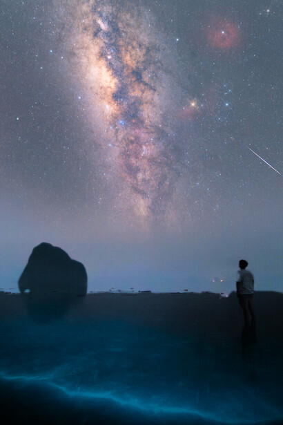 Éclairé par sa propre lumière, l’individu se trouve à l’intersection de l’individuation et des forces invisibles