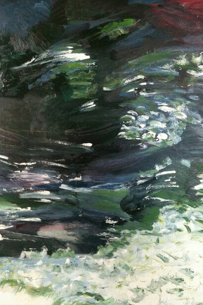 Maria Cristina Vimercati, Summer night silence, detail  