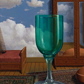 René Magritte, Les valeurs personnelles, 1952, San Francisco Museum of Modern Art (SFMOMA) purchase through a gift of Phyllis C. Wattis © 2017, Charly Herscovici c/o SABAM